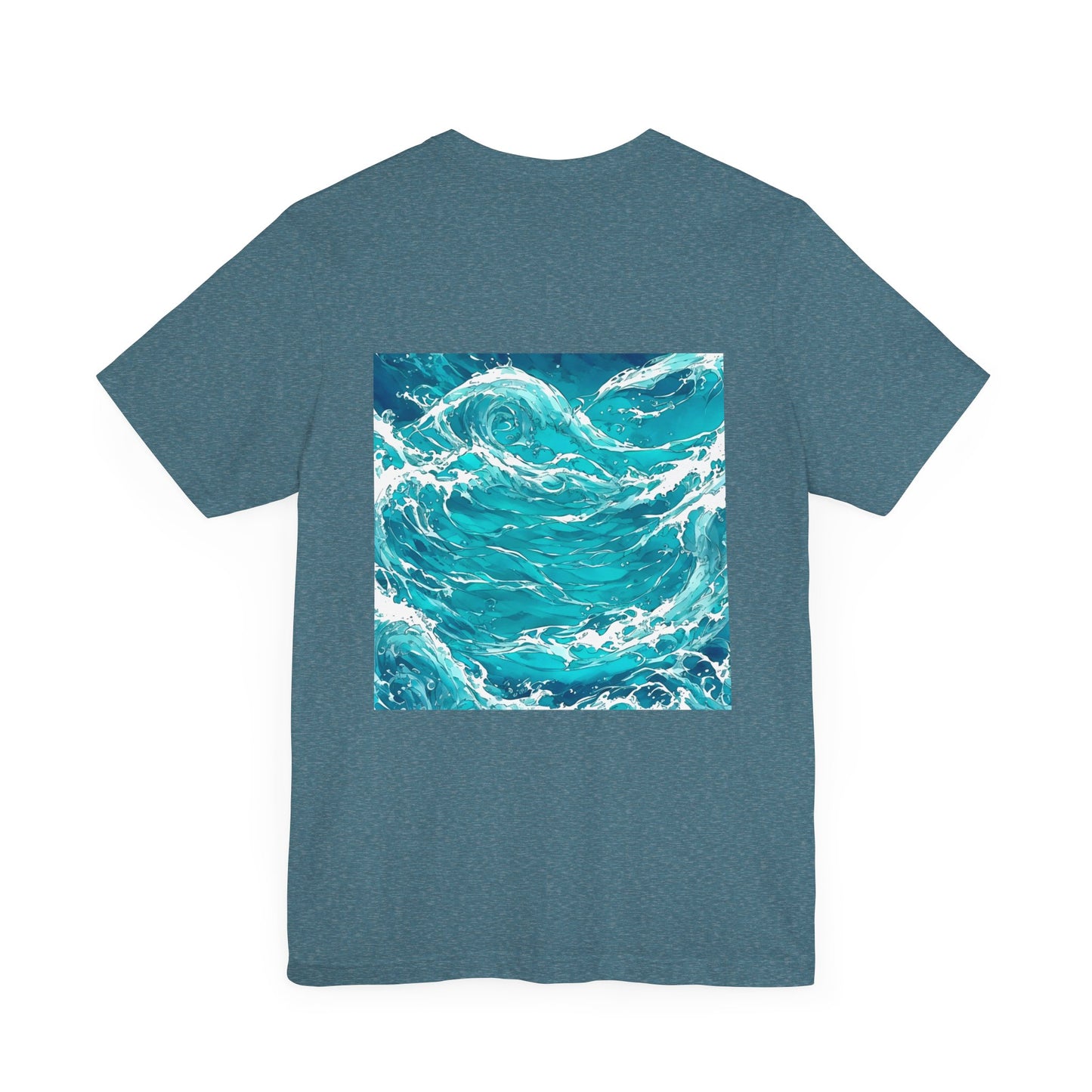 Swirling Seas - Unisex Jersey Short Sleeve Tee