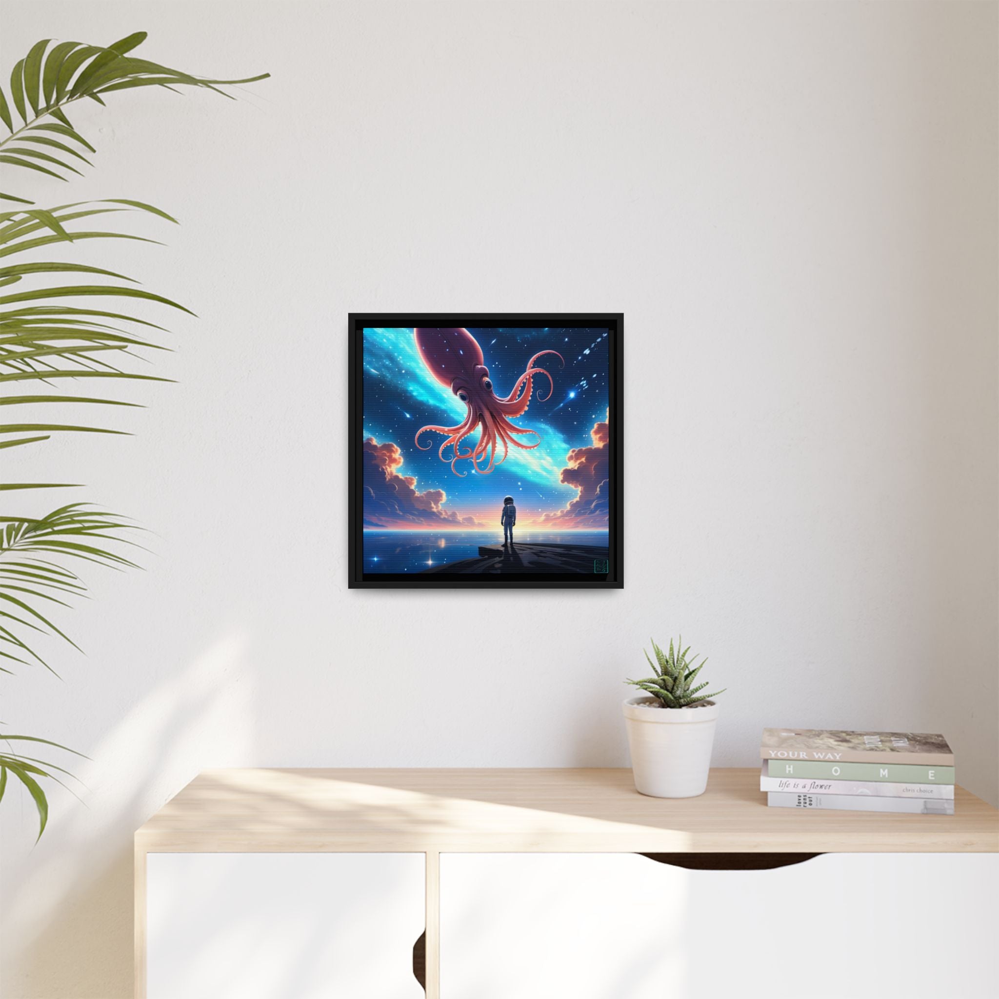 The Star Maker Framed Canvas