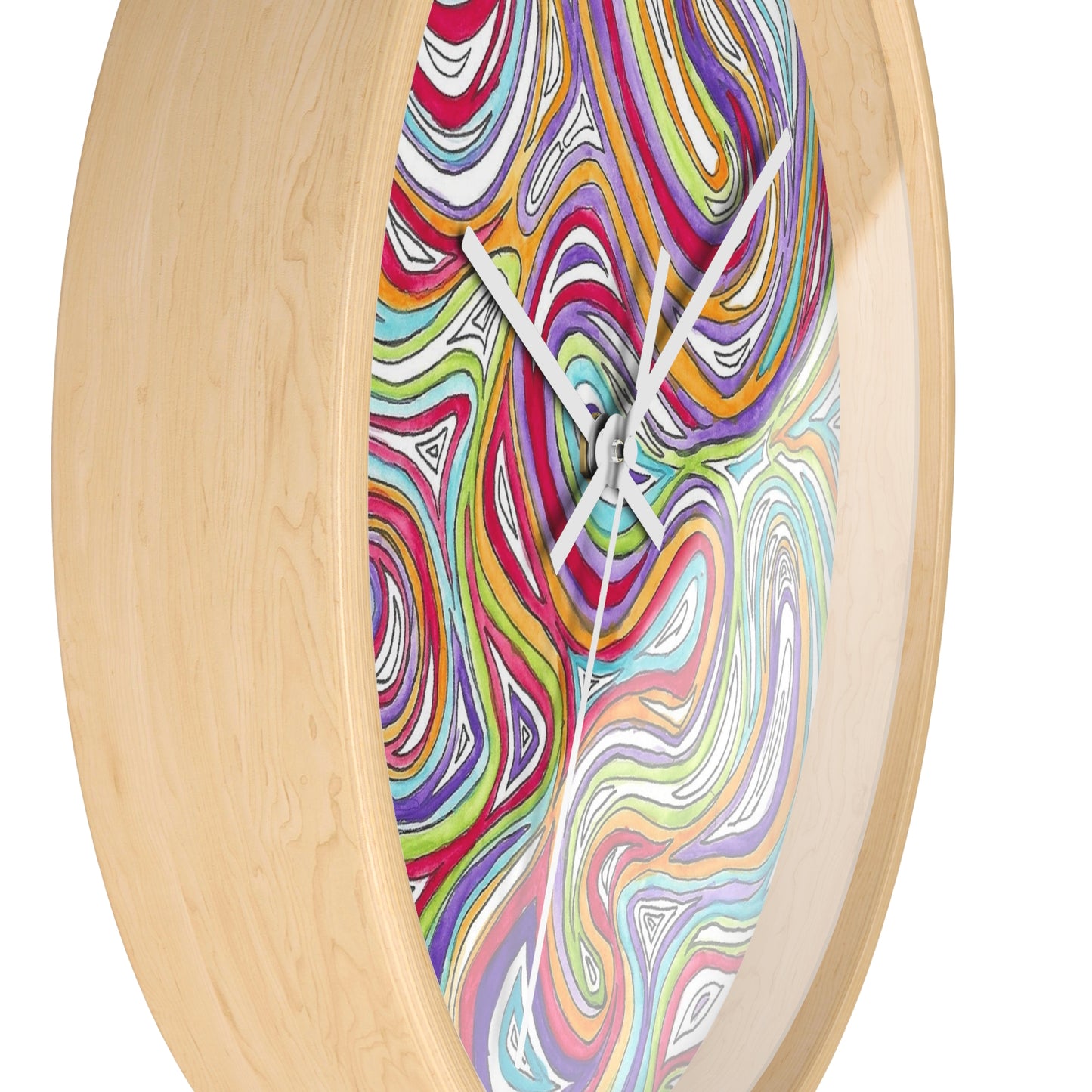 Oil Spill- Wall Clock