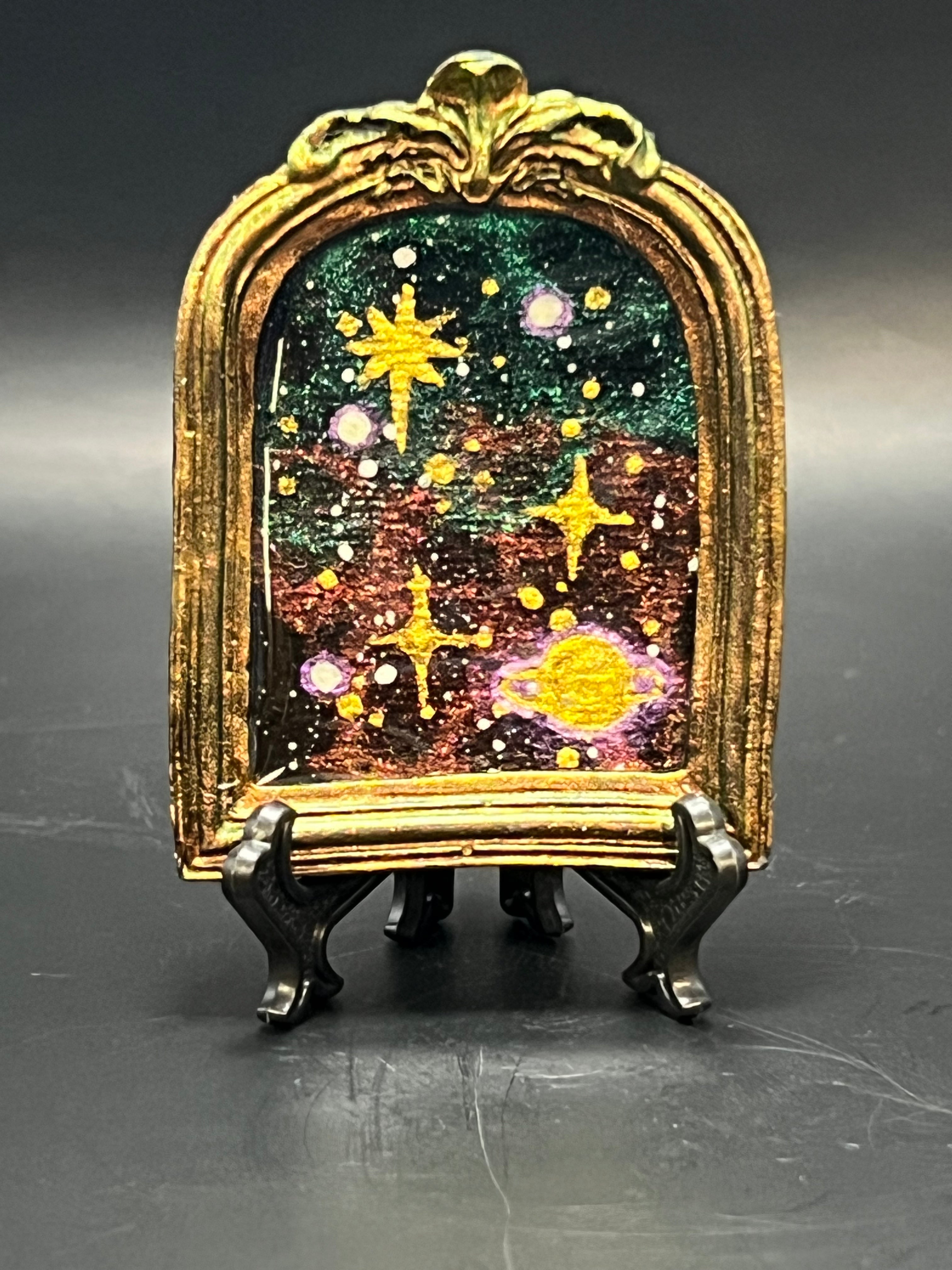 Starry Orbit - Mini Painting