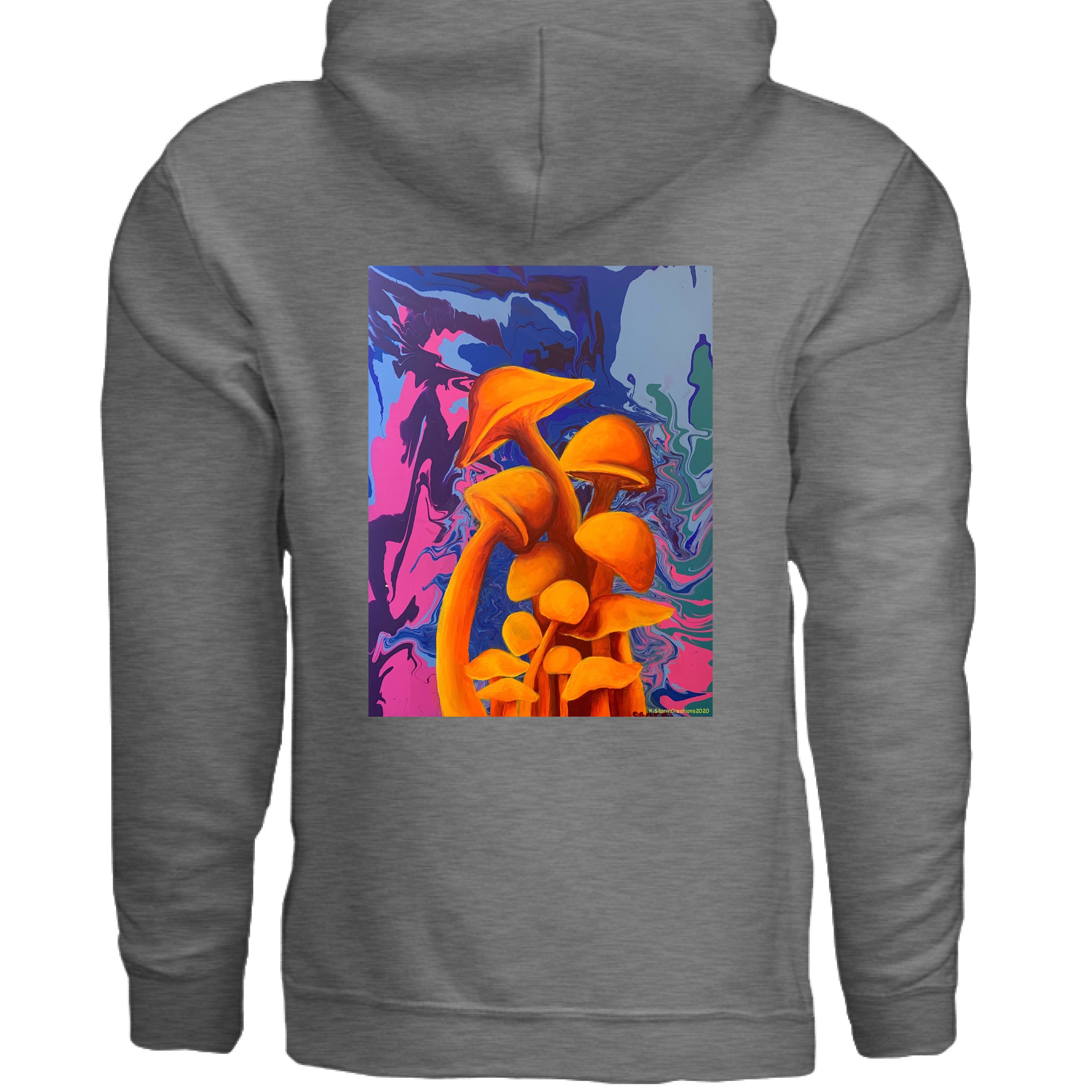 GRAPHITE HEATHER - BACK