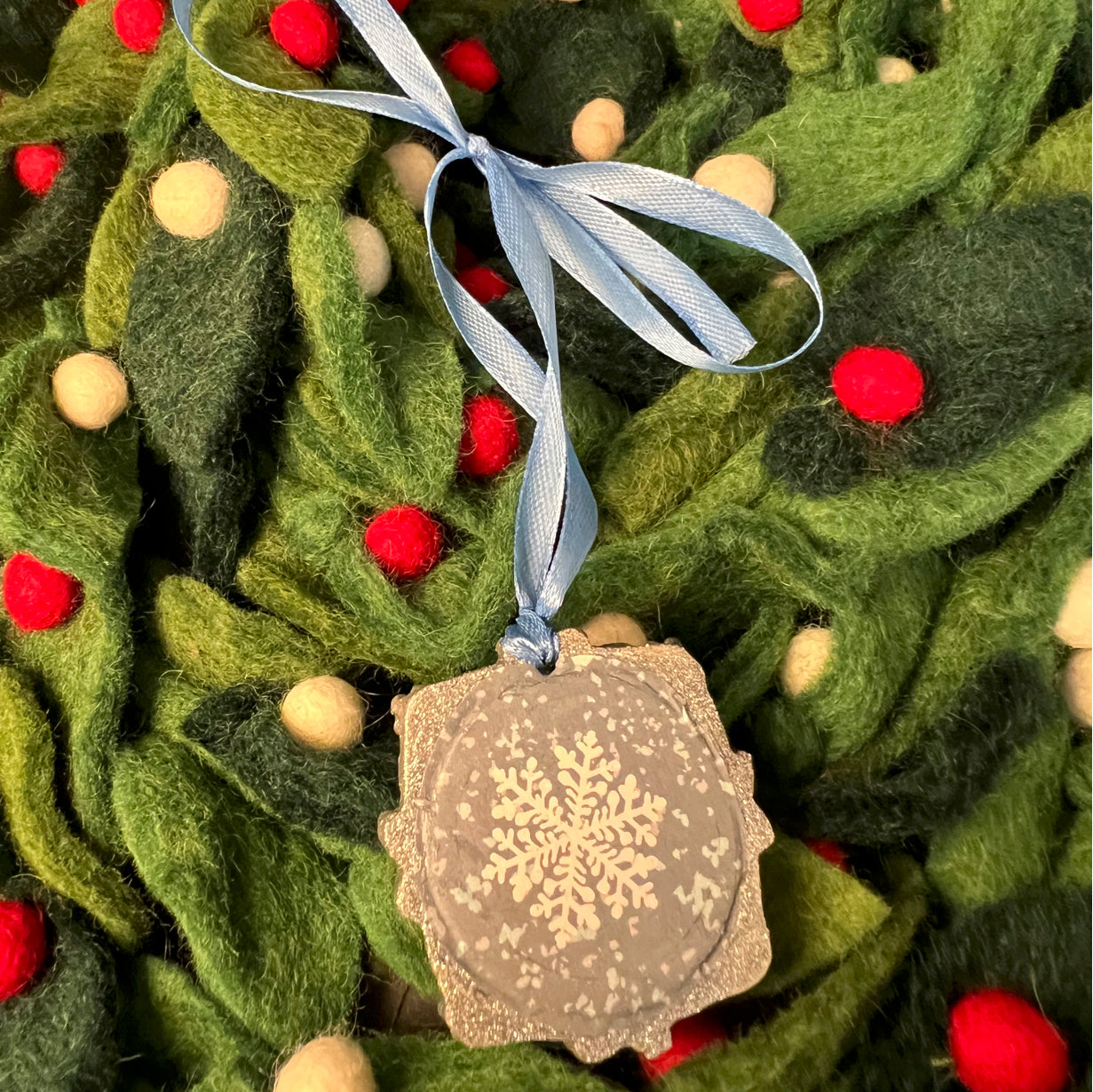 Modern Snowflake Ornament