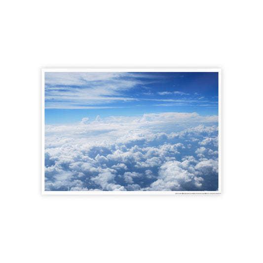 Above the Clouds - Gloss Poster