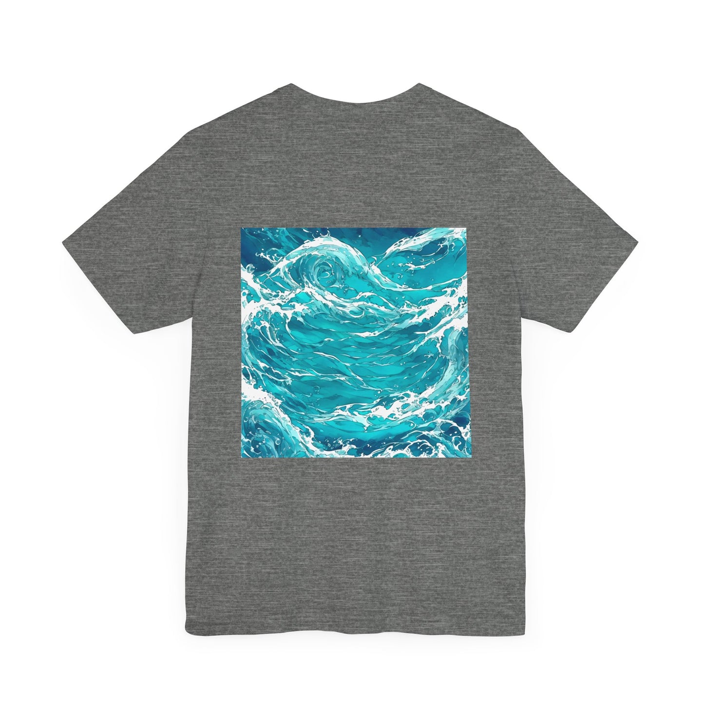 Swirling Seas - Unisex Jersey Short Sleeve Tee