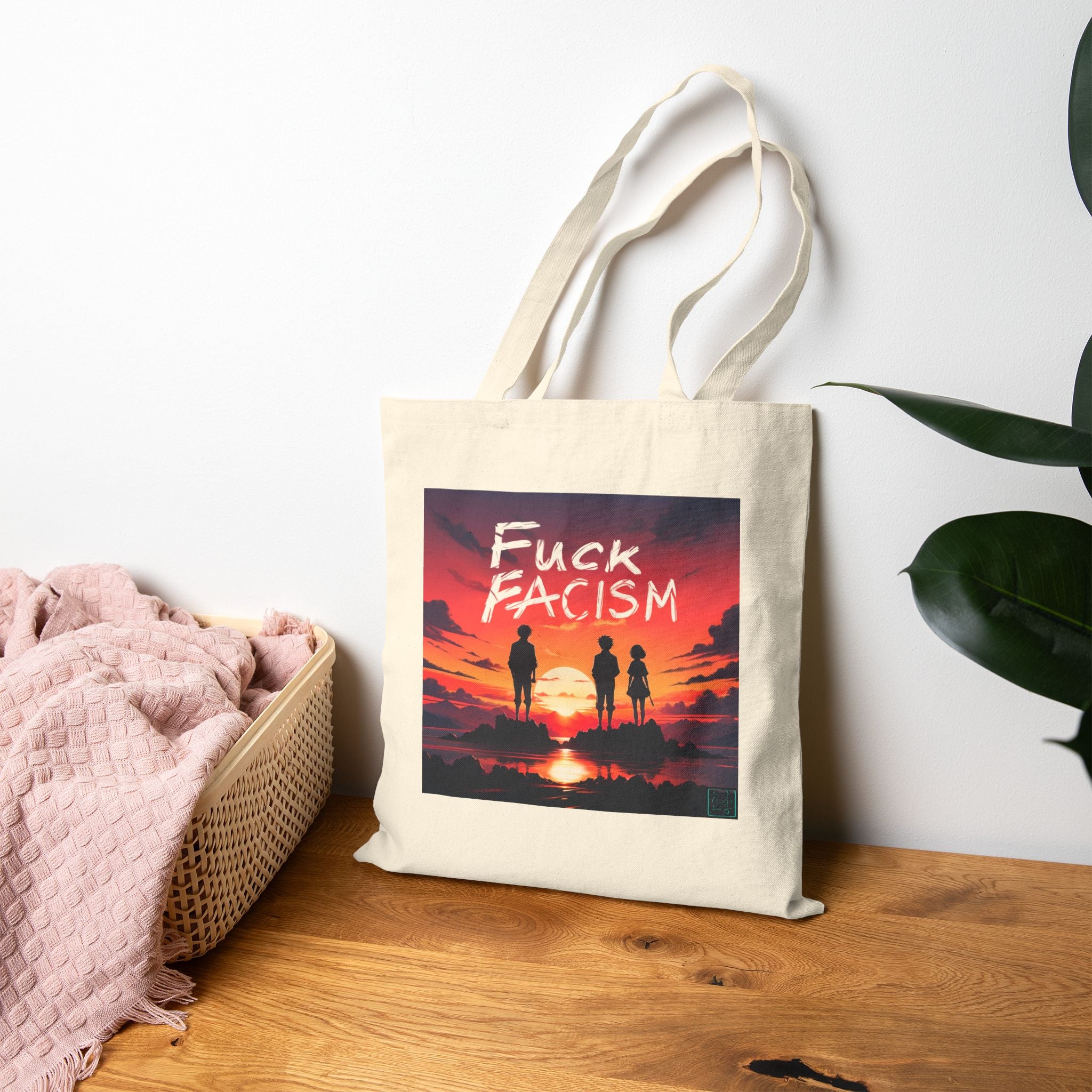 Fuck Fascism — Canvas Tote