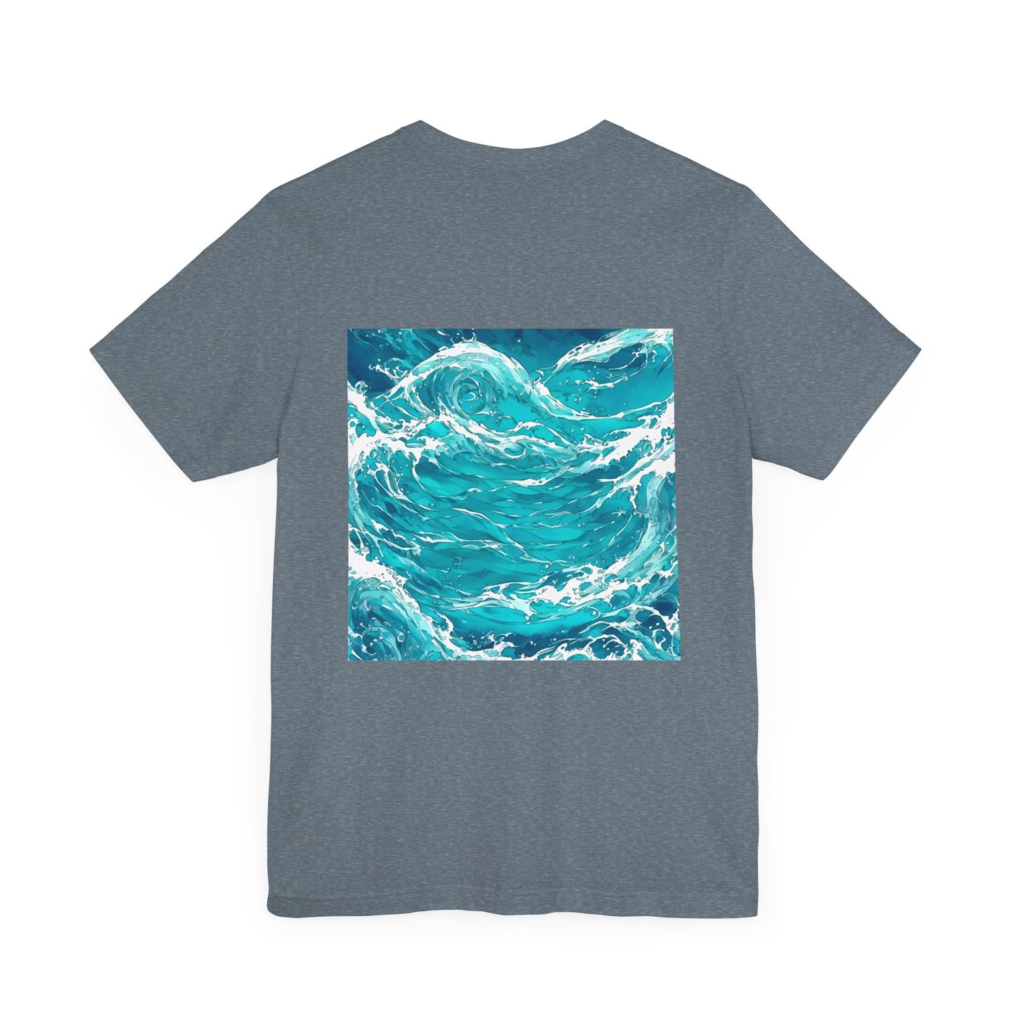 Swirling Seas - Unisex Jersey Short Sleeve Tee