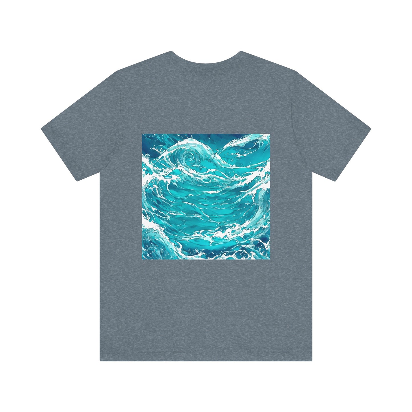 Swirling Seas - Unisex Jersey Short Sleeve Tee