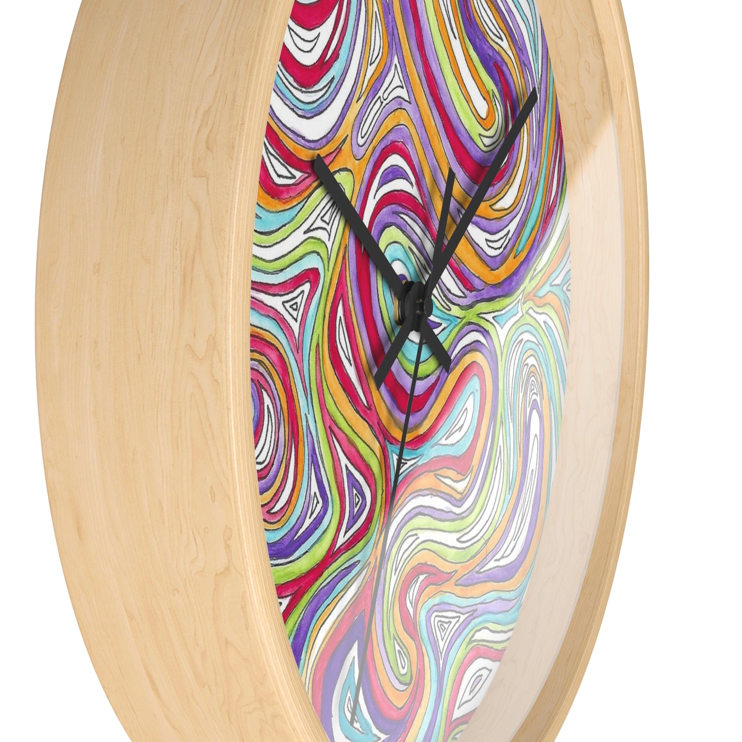 Oil Spill- Wall Clock