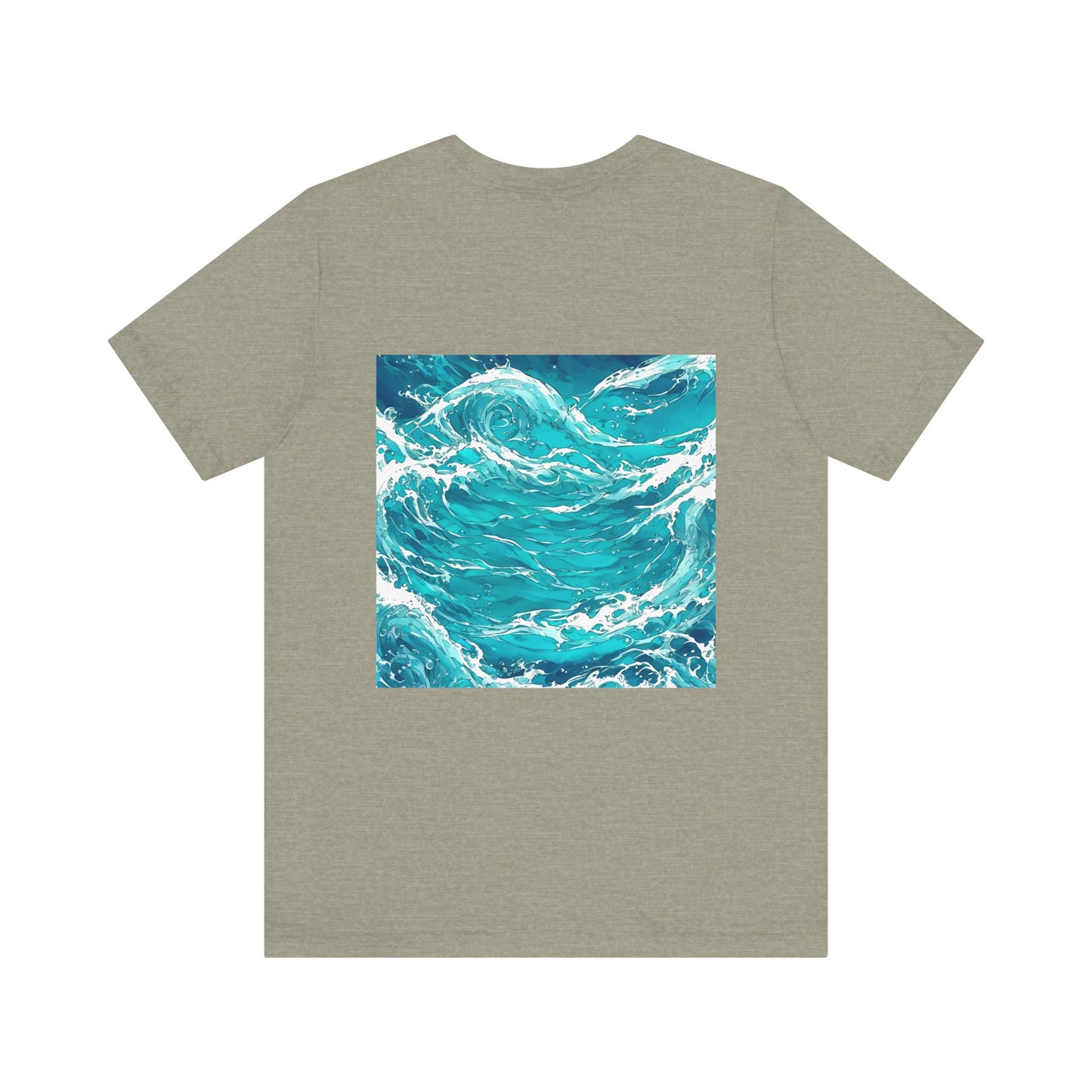 Swirling Seas - Unisex Jersey Short Sleeve Tee