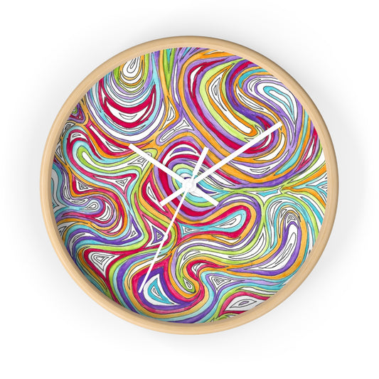 Oil Spill- Wall Clock