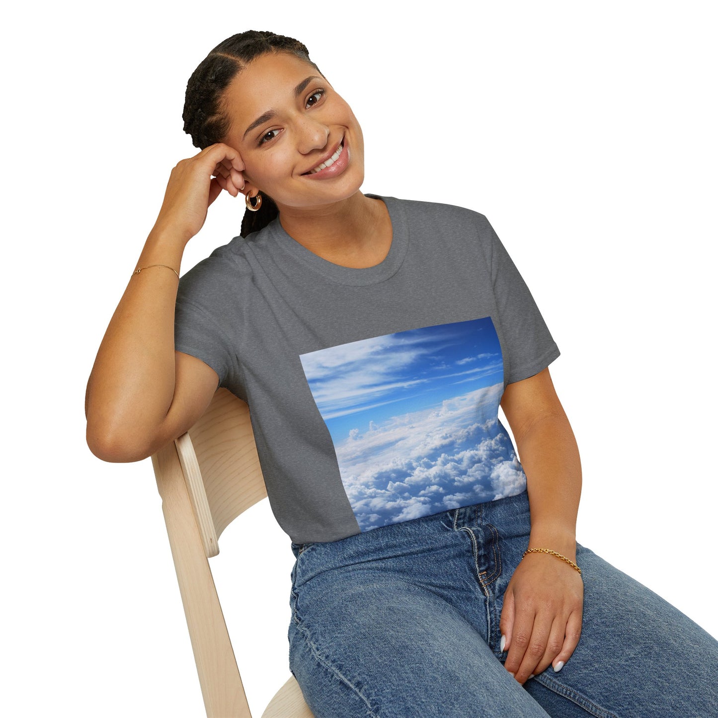 Above the Clouds - Unisex Softstyle T-Shirt
