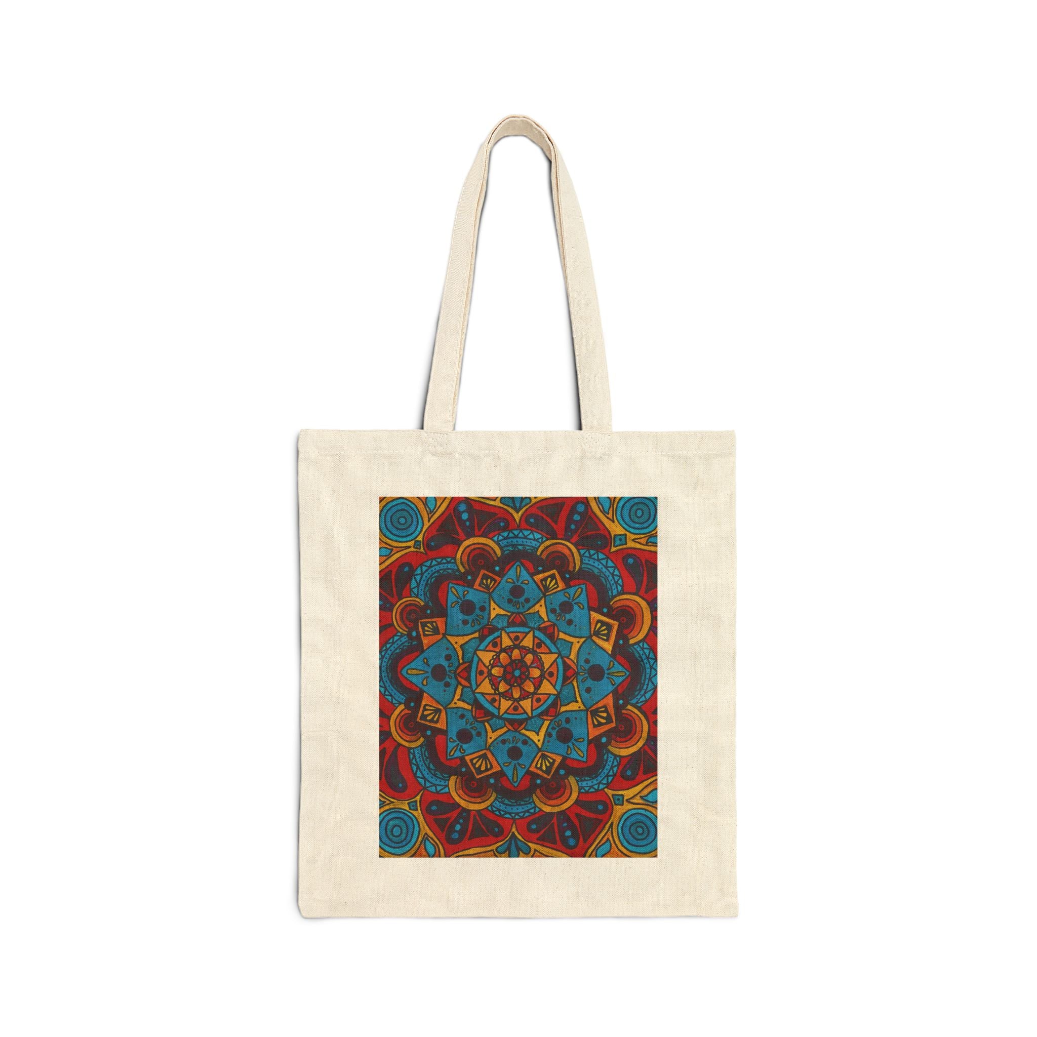 Southwest Nouveau Mandala - Canvas Tote