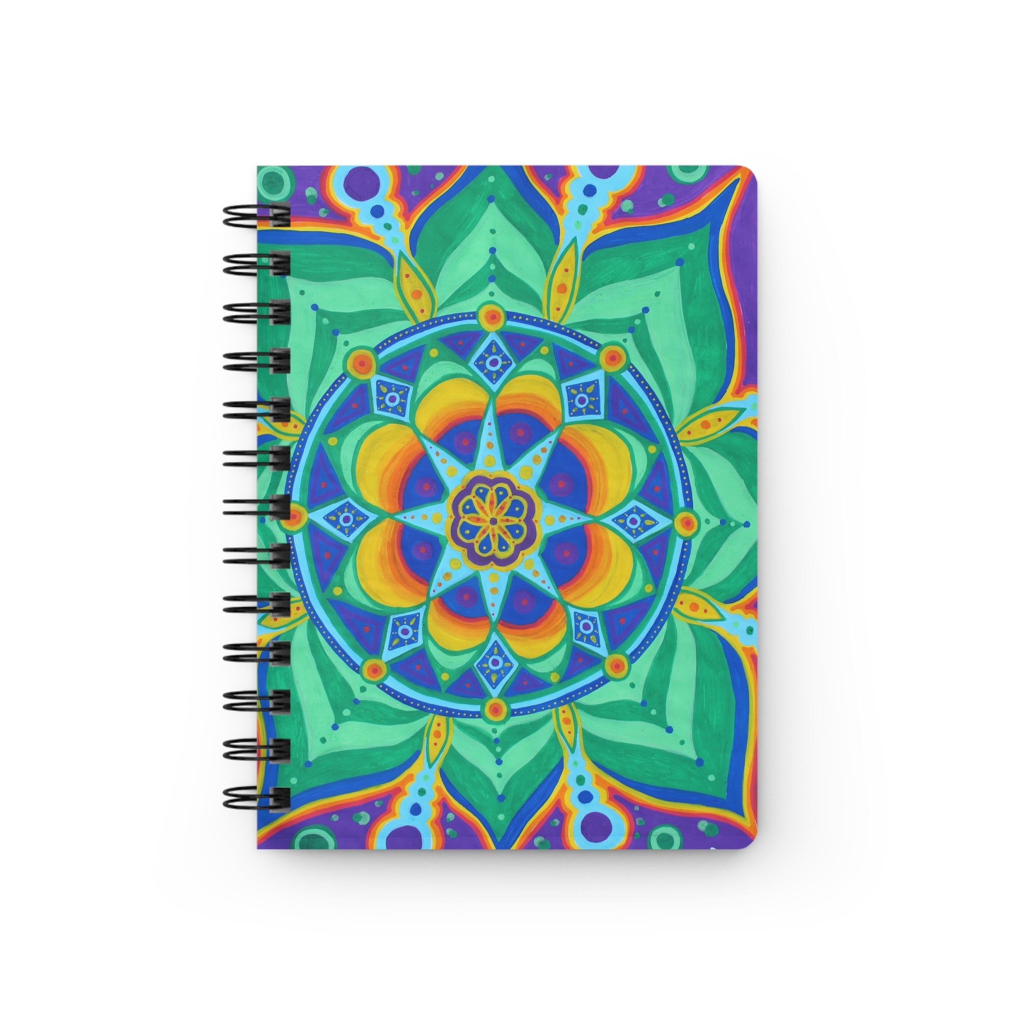 Green Mandala - Bound Journal