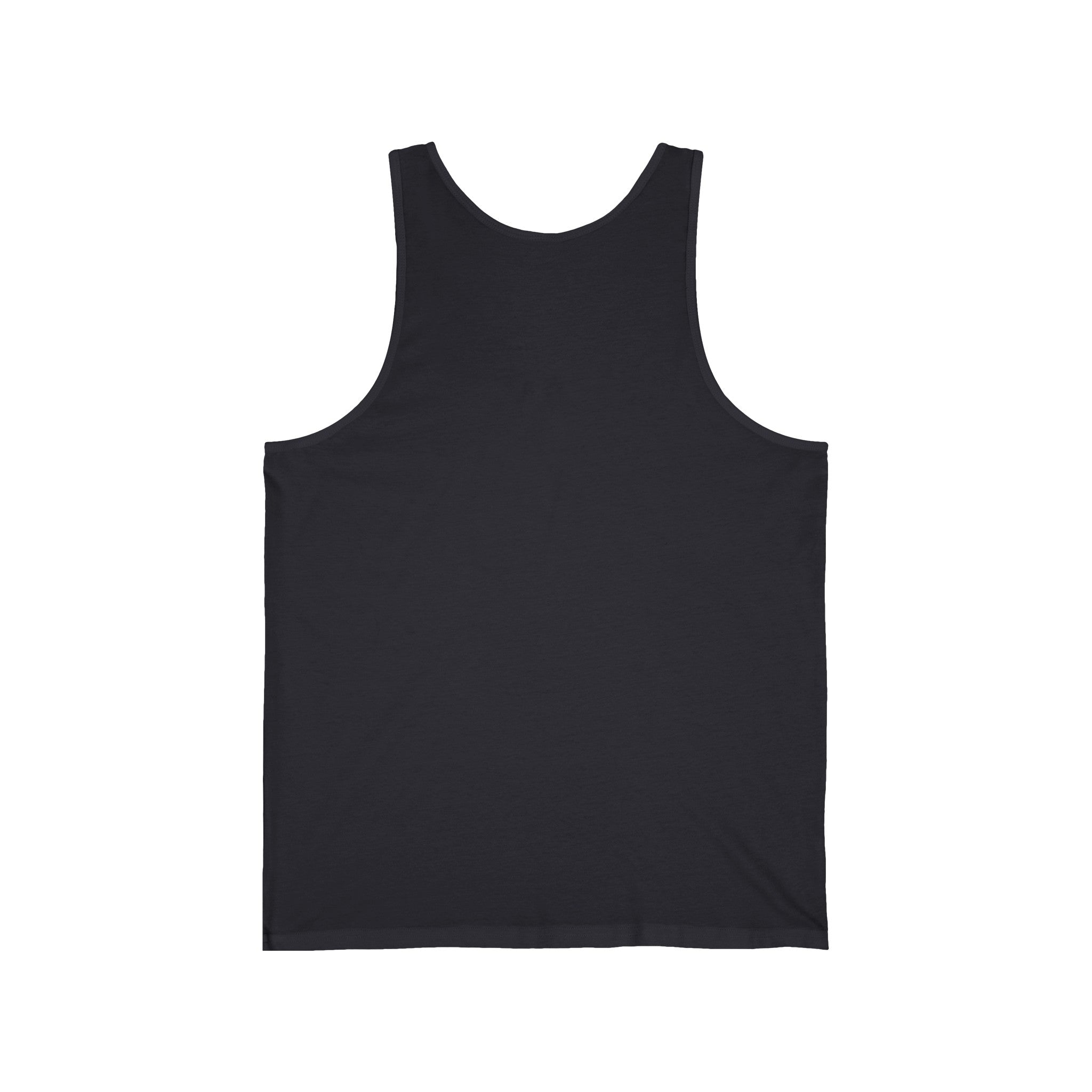 This is the Dark Grey Green Tea Tank by Chris Foster Design. It comes in sizes XS-2XL and shows the back of the shirt. There is no illustration or print just the color of the shirt. It is against a white background.