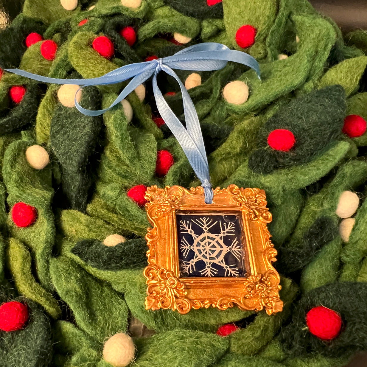 Snowflake Fine Line Ornament