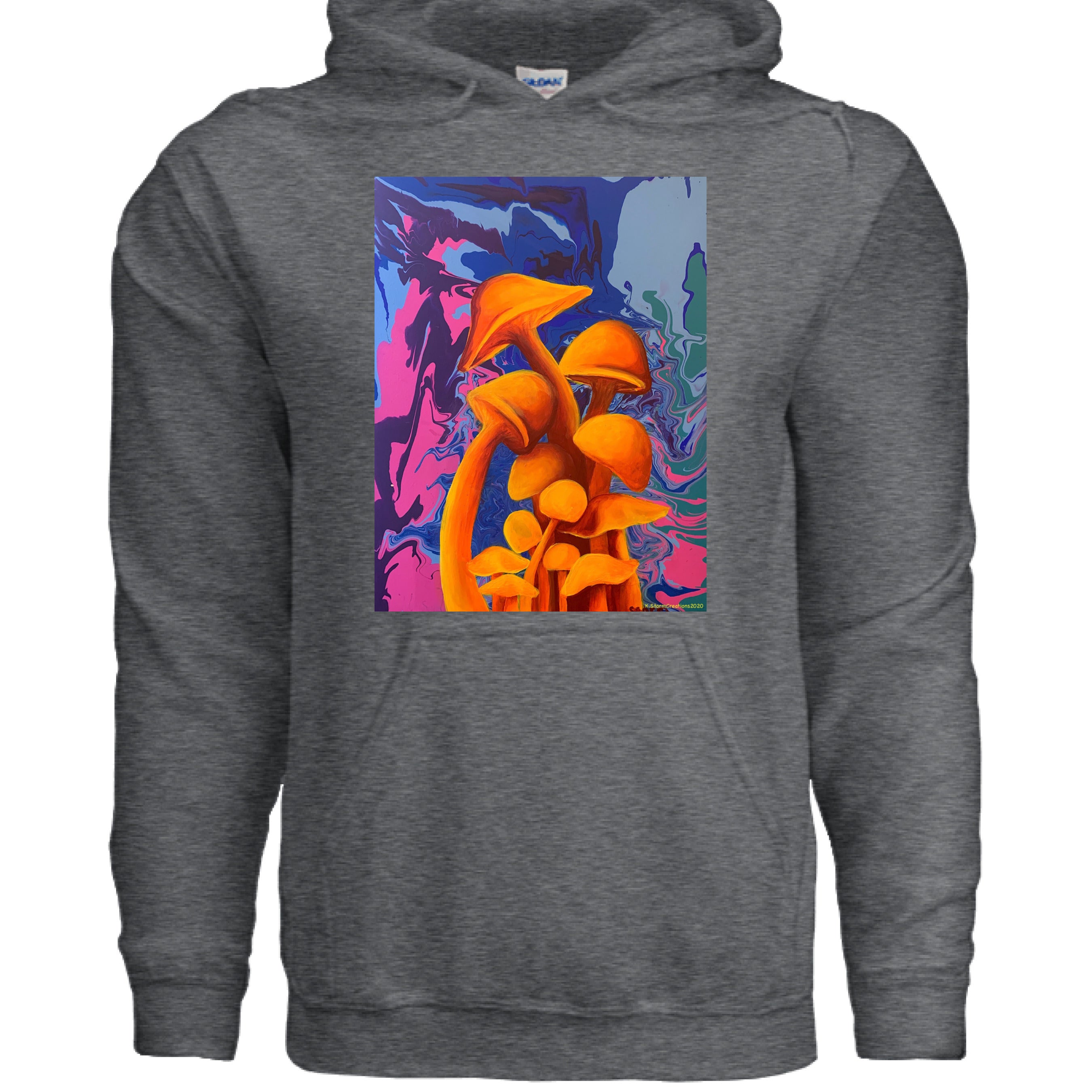 DARK HEATHER - FRONT