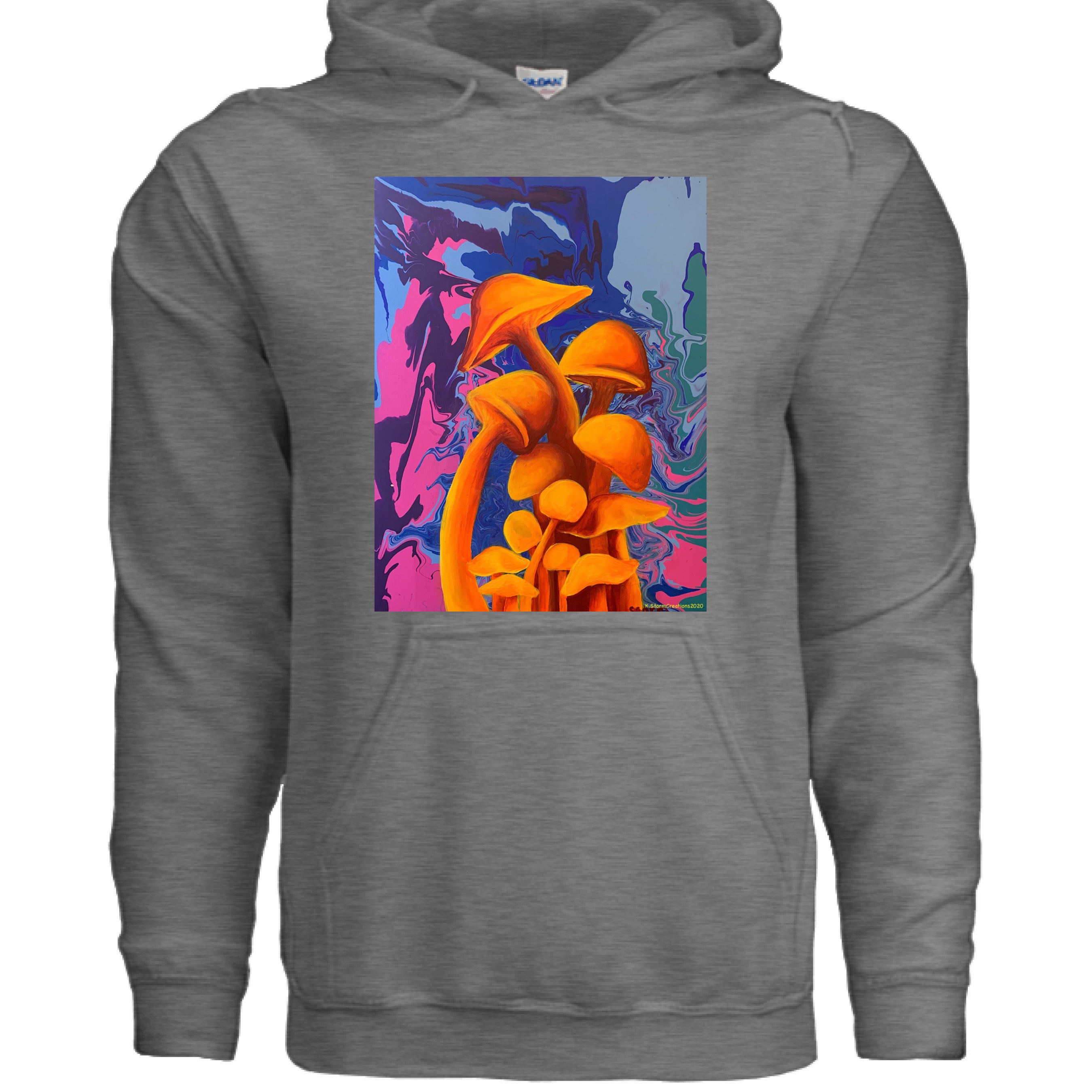 GRAPHITE HEATHER - FRONT